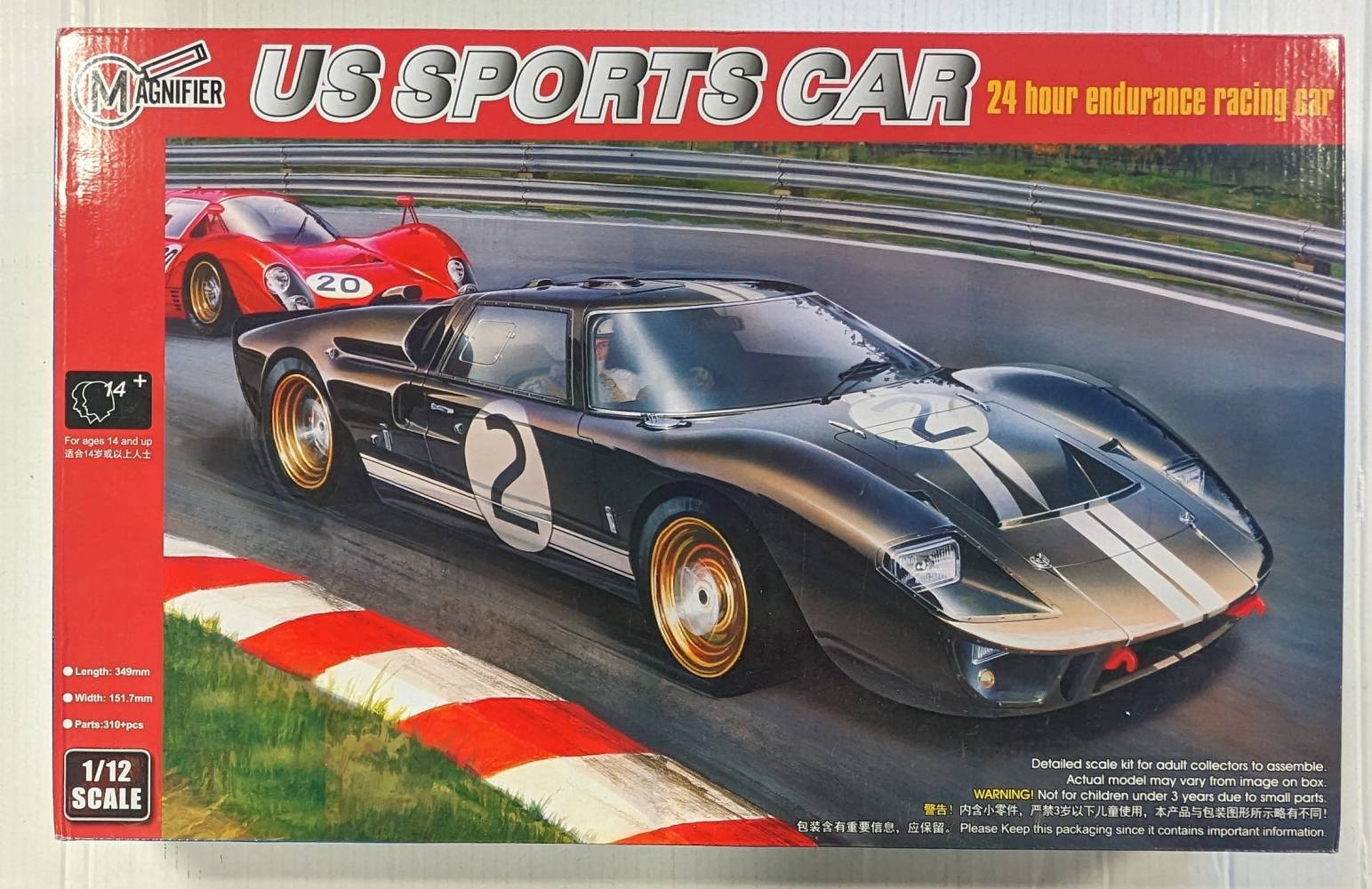 00019 US SPORTS CAR 24 HOUR ENDURANCE RACING CAR