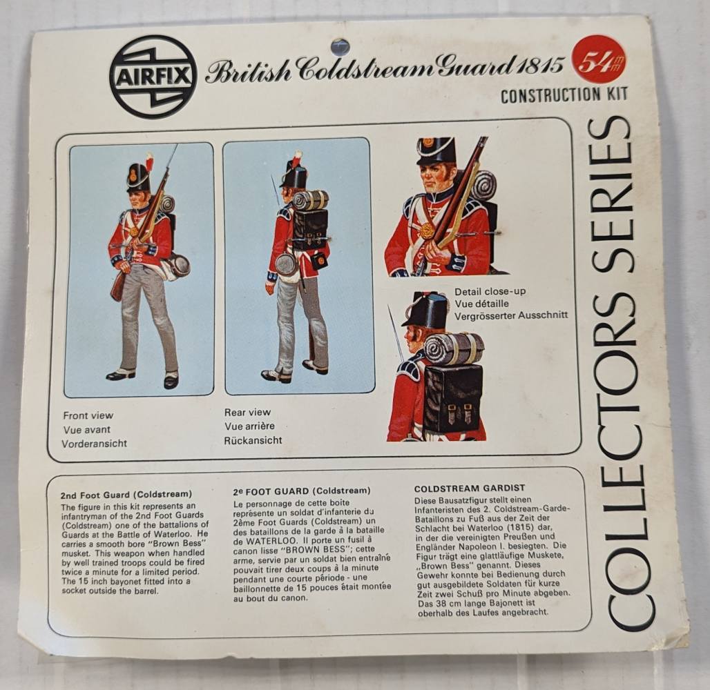 AIRFIX 01551 BRITISH COLDSTREAM GUARD 1815 BAGGED VERSION Model Figures