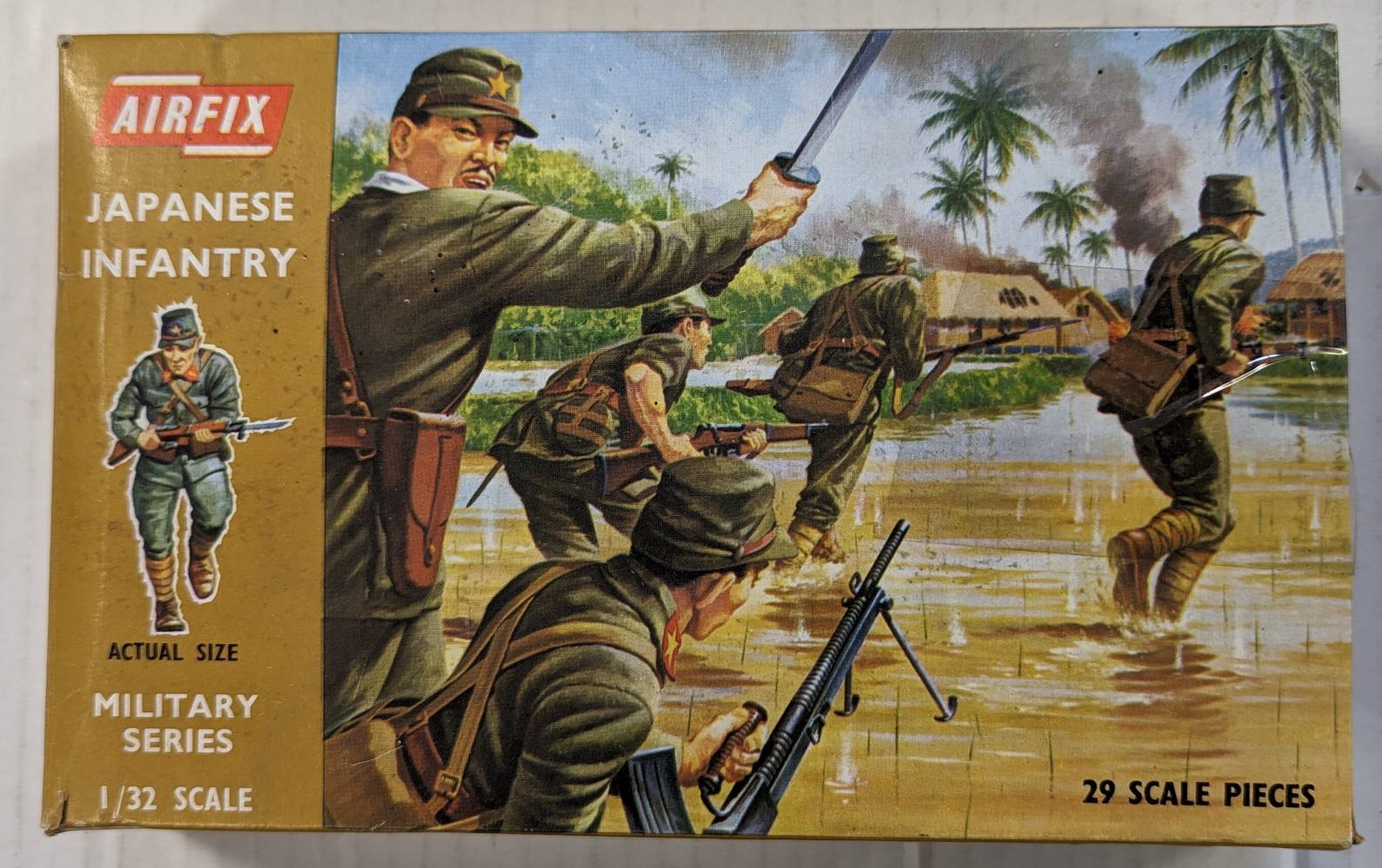 AIRFIX  1768 JAPANESE INFANTRY  Model Figures