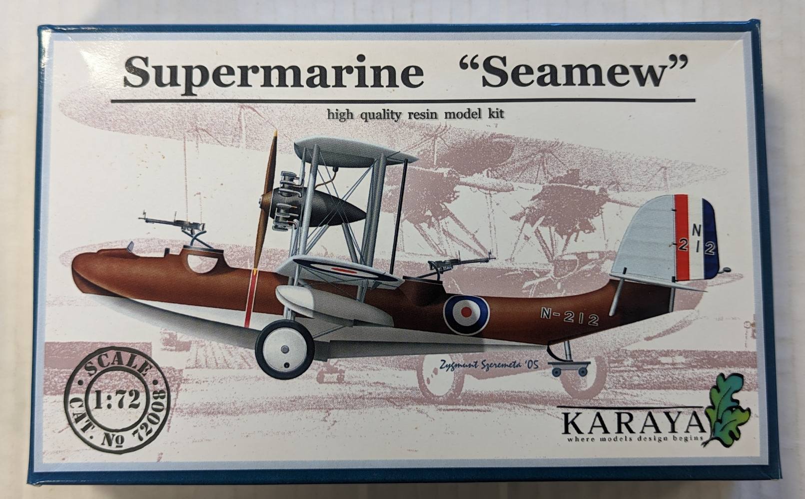 KARAYA 72008 SUPERMARINE SEAMEW Aircraft Model Kits