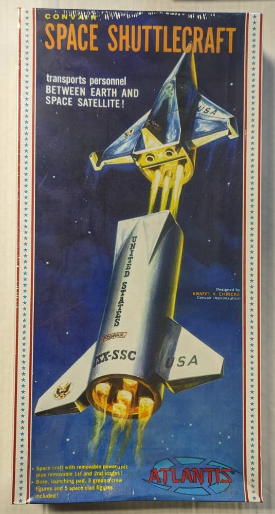 ATLANTIS  1828 CONVAIR SPACE SHUTTLECRAFT Space Model kits