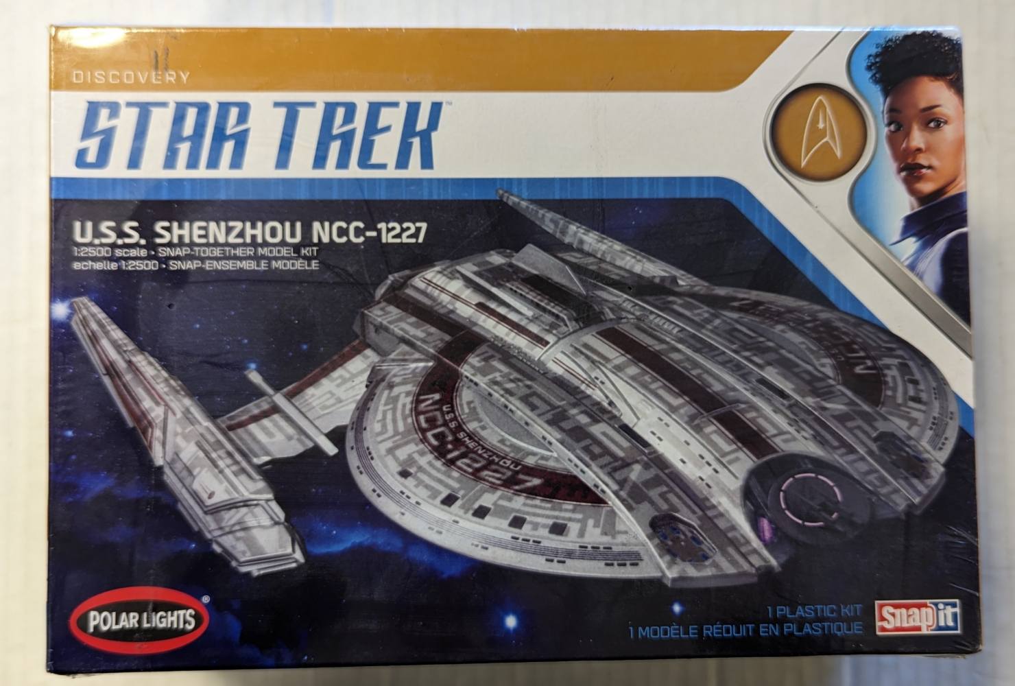 POLAR LIGHTS 967 STAR TREK U.S.S. SHENZHOU Film & TV models