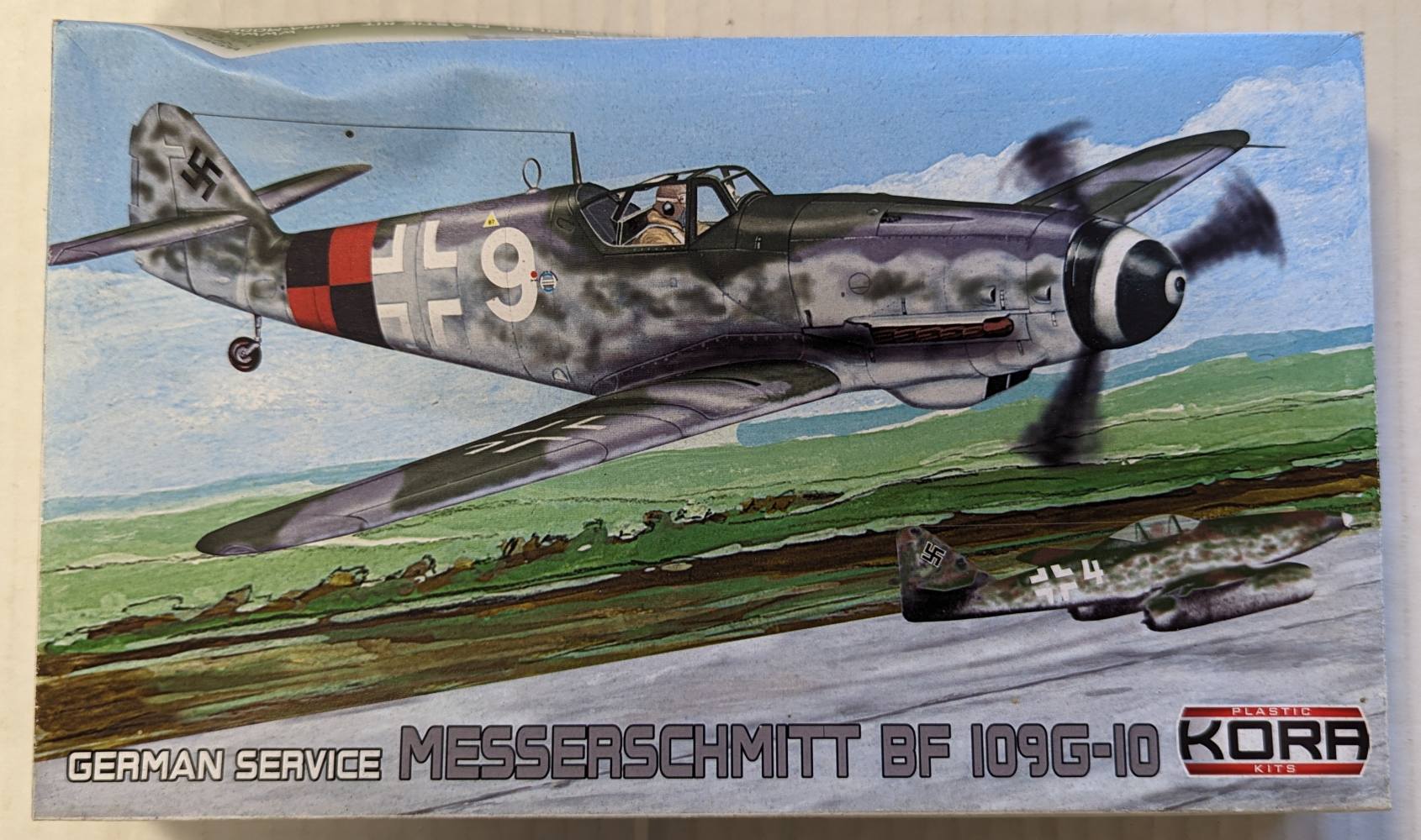 KORA 72030 MESSERSCHMITT BF-109 G-10 GERMAN S Aircraft Model Kits