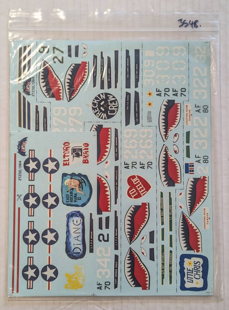 DISCOUNT DECALS 3548. ZOTZ 32064 F-4E PHANTOM II Discount Decals
