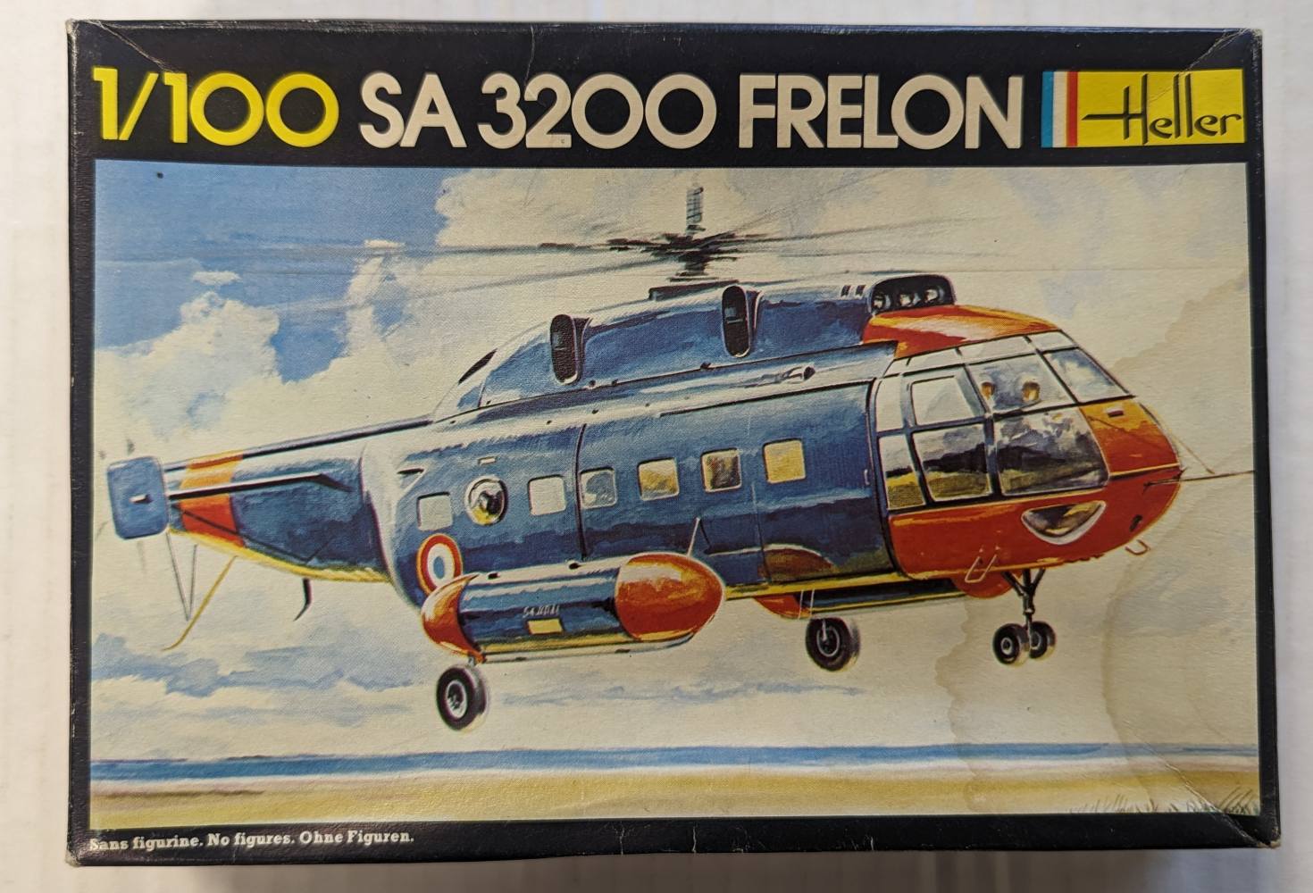 HELLER 025 SA 3200 FRELON Aircraft Model Kits