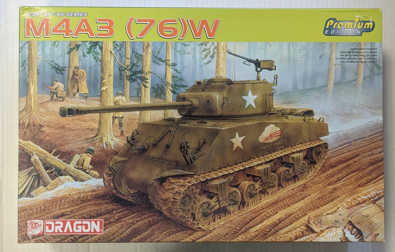 DRAGON 6325 M4A3 76 W Military Model Kits