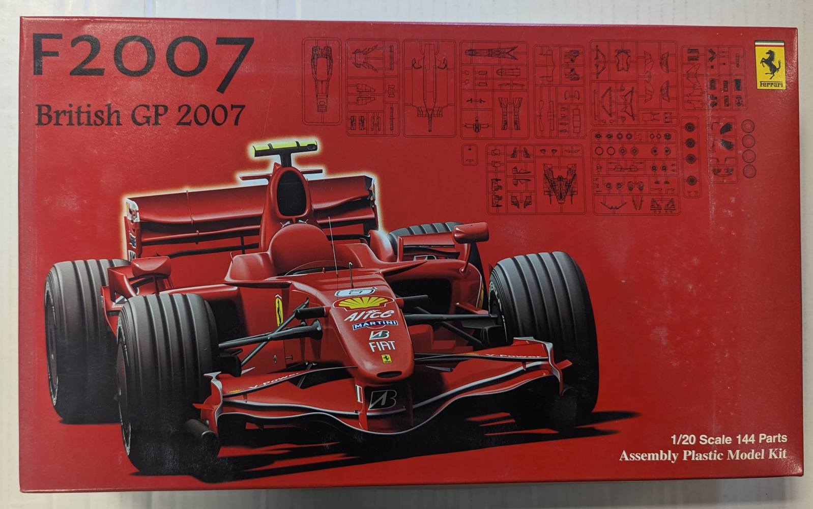 FUJIMI 090566 F2007 BRITISH GP 2007 Cars, Motorbikes & Trucks Model kits