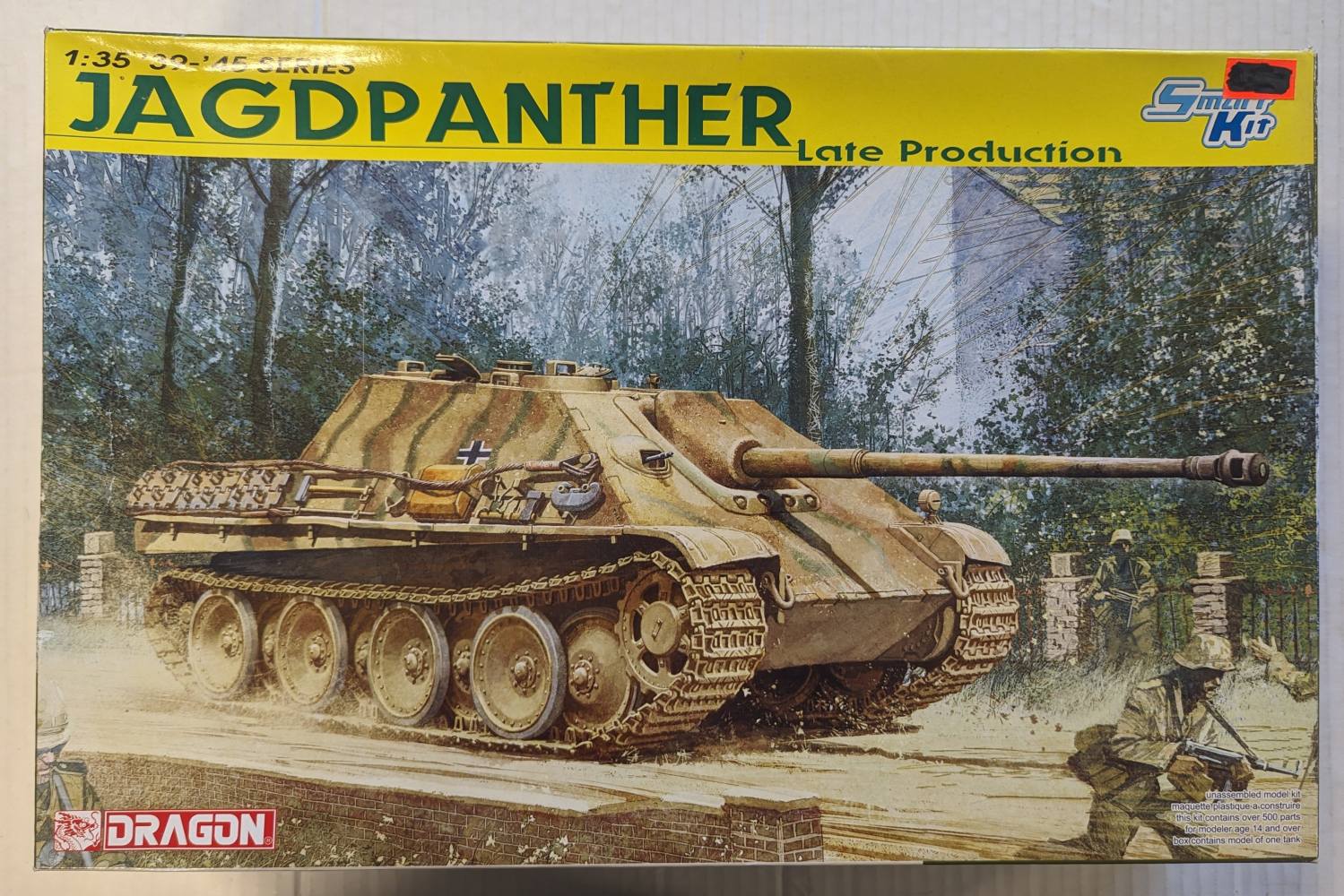 DRAGON 6393 JAGPANTHER LATE PRODUCTION Military Model Kits