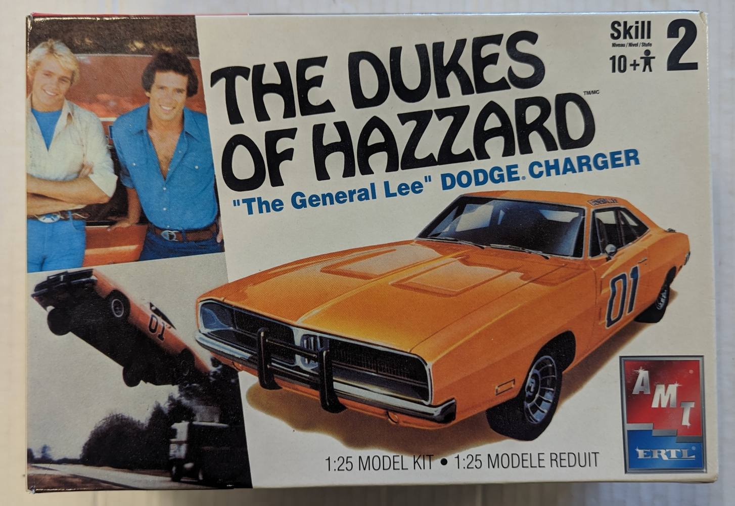 AMT 8597 THE DUKES OF HAZARD THE GENERAL LEE DODGE CHARGER Cars, Motorbikes & Trucks Model kits