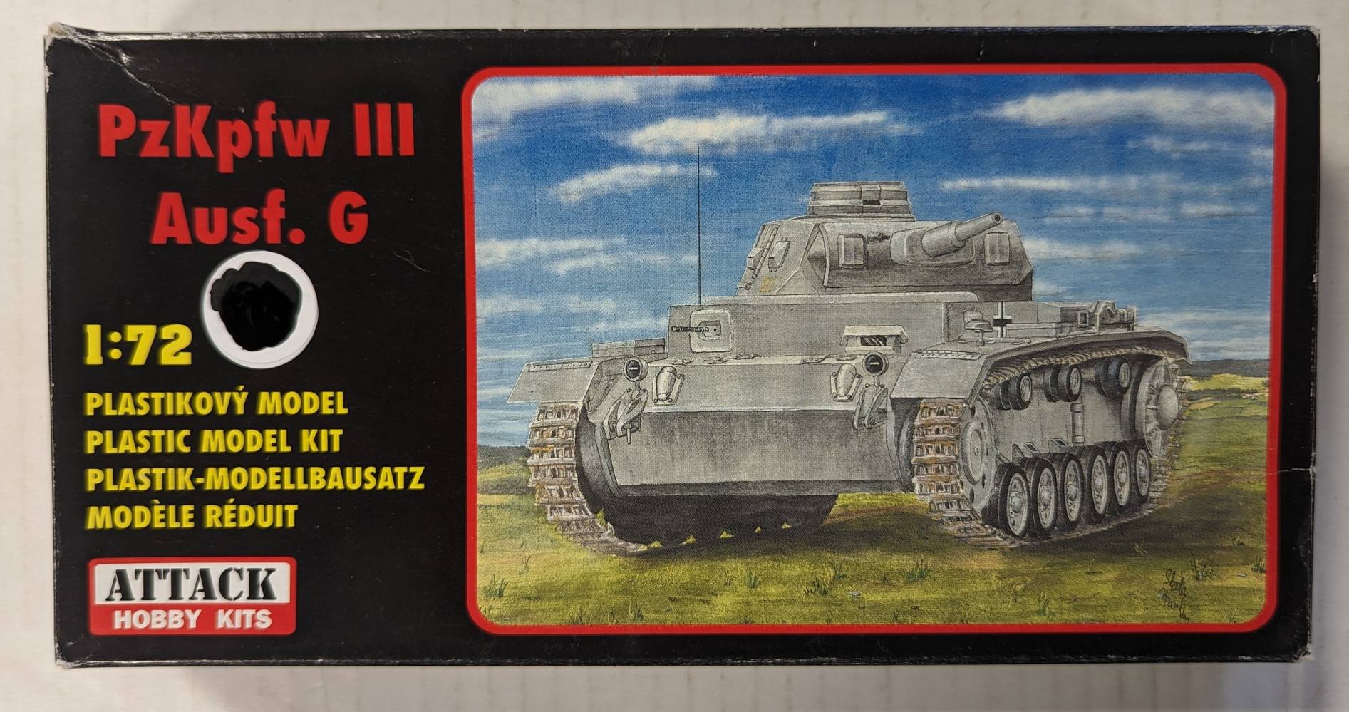 ATTACK 72822 PZKPFW III AUSF.G Military Model Kits
