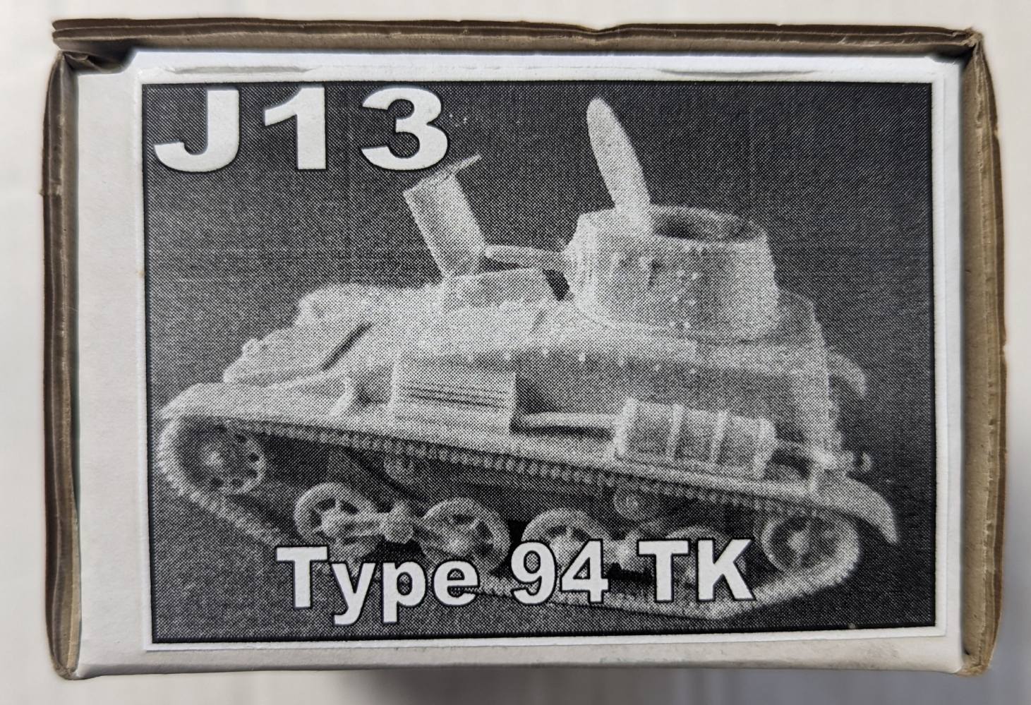 MILICAST J13 TYPE 94 TK Military Model Kits