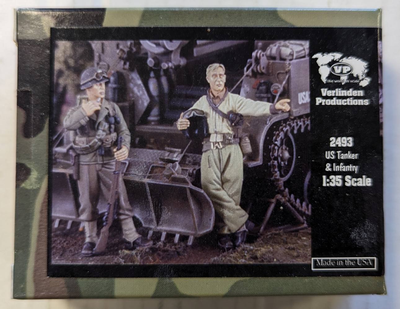 VERLINDEN PRODUCTIONS 2493 US TANKER INFANTRY Model Figures