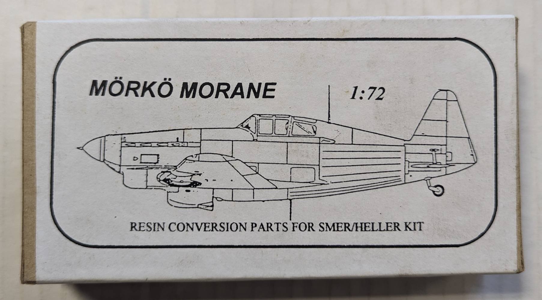 PH MODEL MORKO MORANE resin conversion set for smer/heller kit Aircraft Model Kits