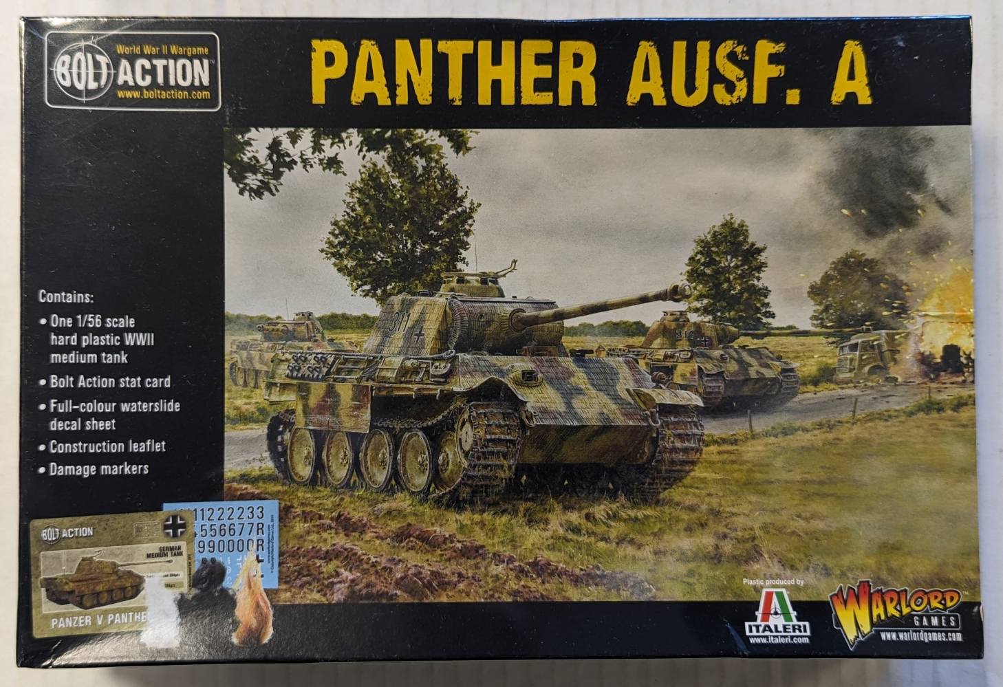 WARLORD 2017 PANTHER AUSF.A Wargames Model Kits