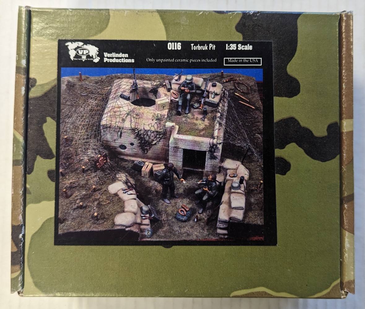 VERLINDEN PRODUCTIONS 0116 TORBRUK PIT Military Model Kits