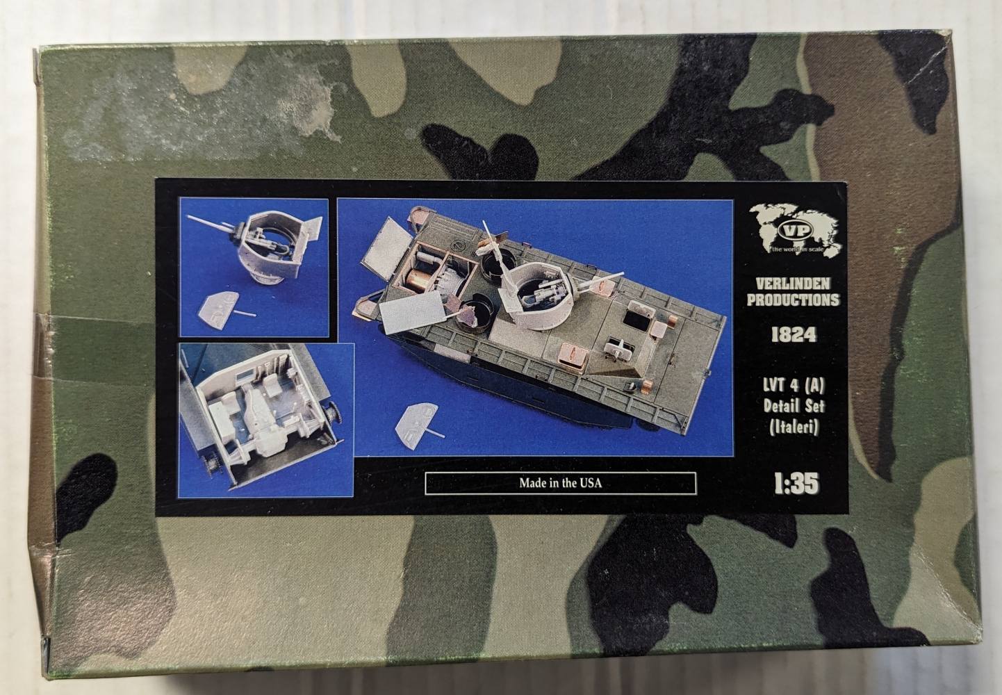 VERLINDEN PRODUCTIONS 1824 LVT 4 DETAIL SET ITALERI Conversion Sets