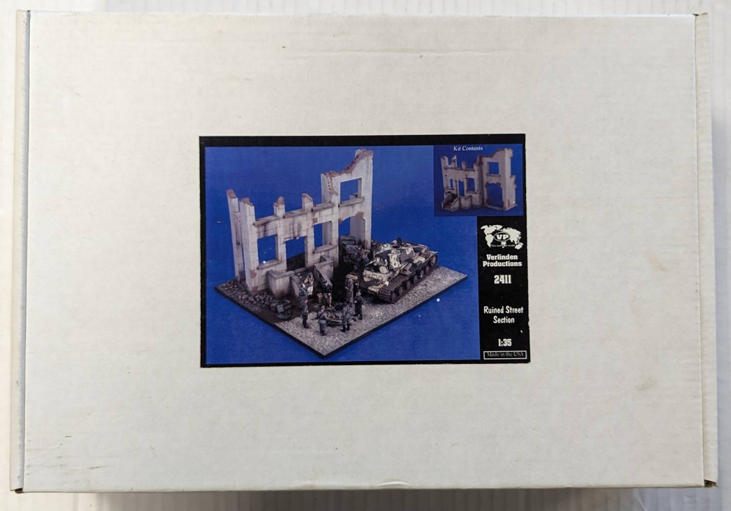 VERLINDEN PRODUCTIONS 2411 RUINED STREET SECTION Scenery