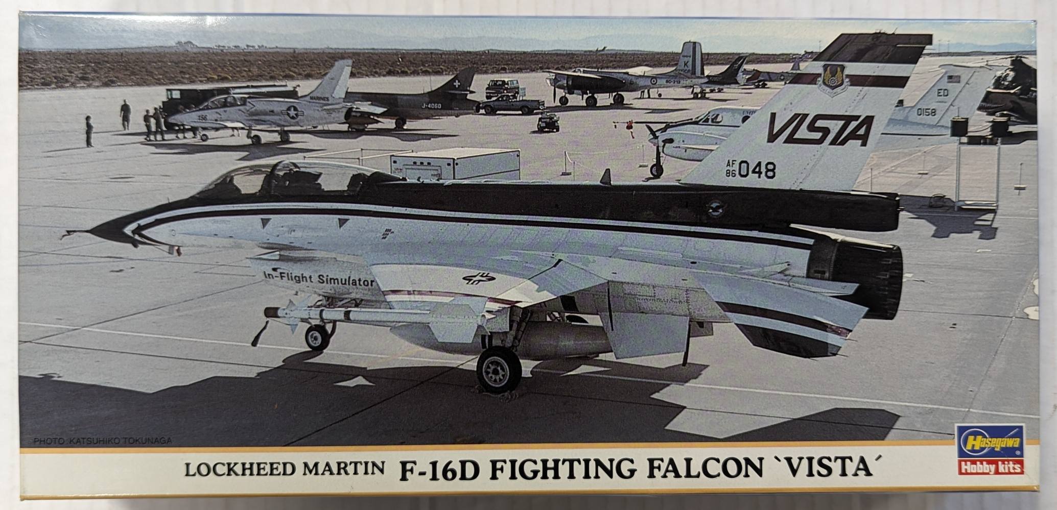 HASEGAWA 00358 LOCKHEED MARTIN F-16D FIGHTING FALCON VISTA Aircraft Model Kits