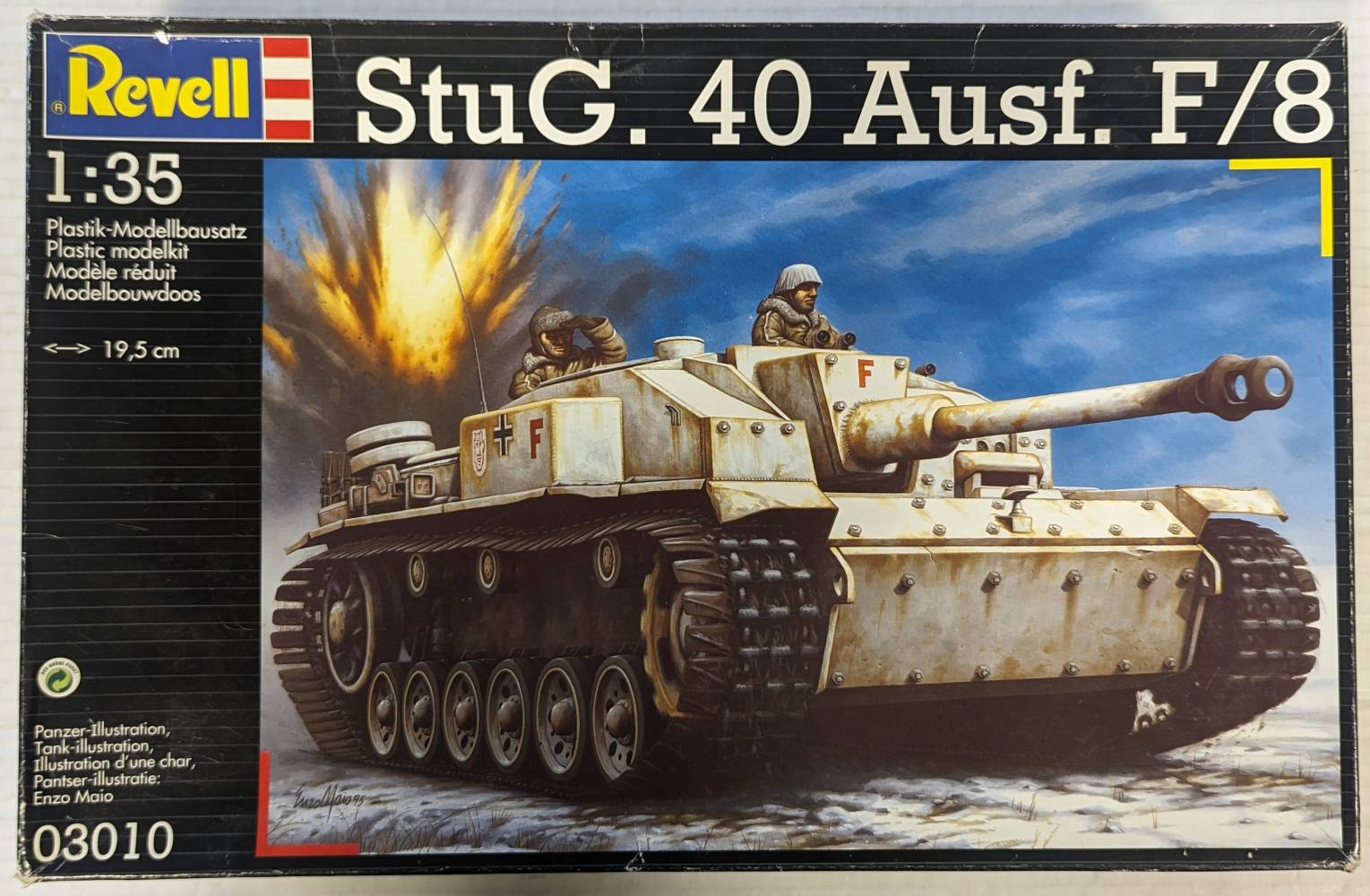 REVELL Military Model Kits 03010 StuG 40F/8