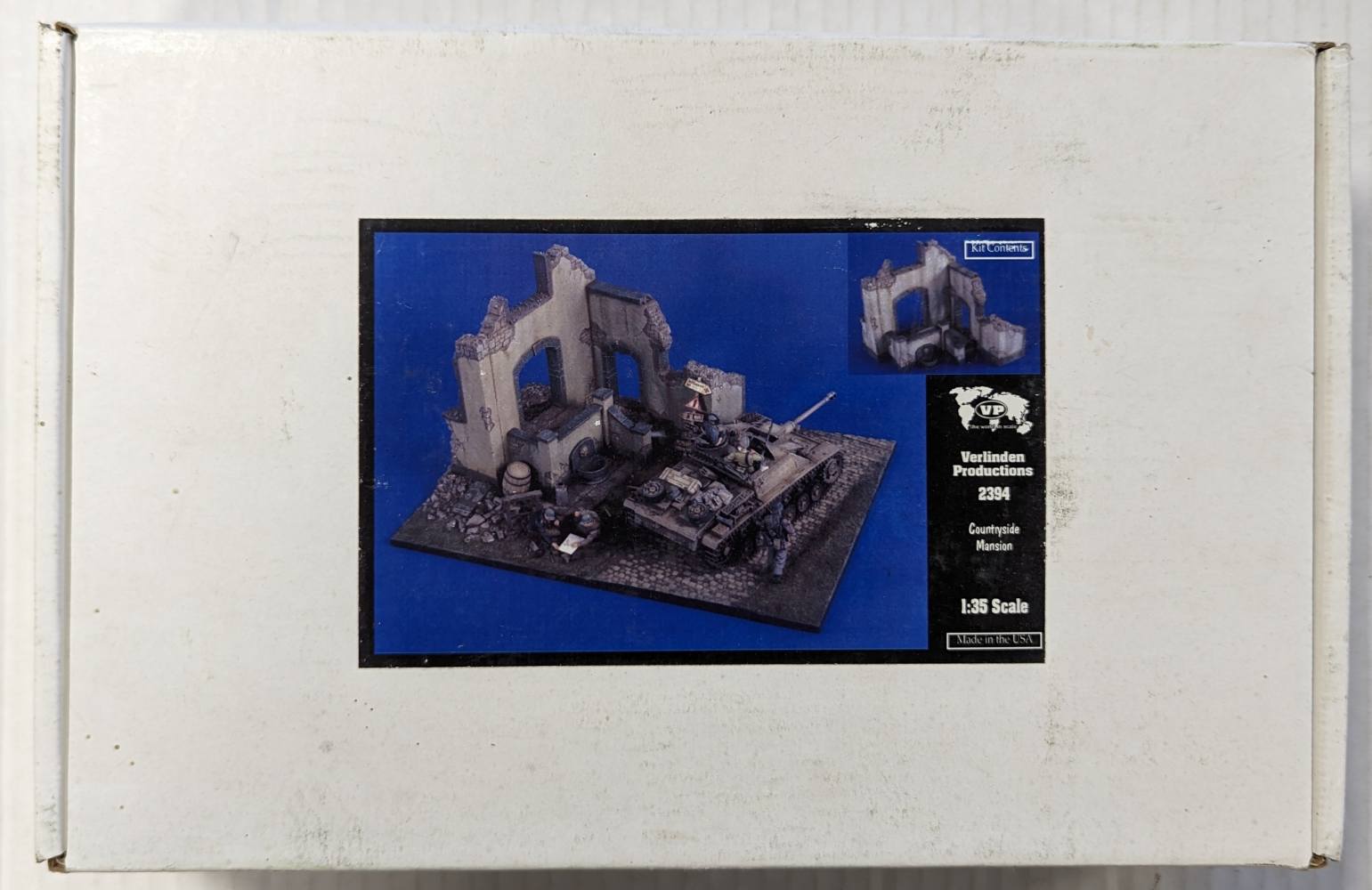 Verlinden Productions 1/35 Ruined Mansion 108 Diorama