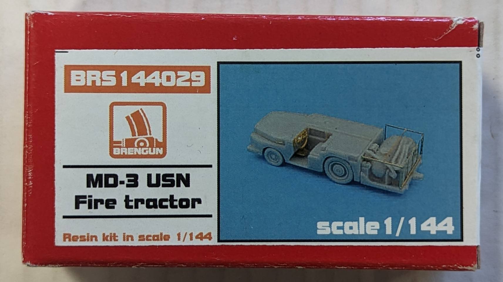 BRENGUN 144029 MD-3 USN FIRE TRACTOR Military Model Kits