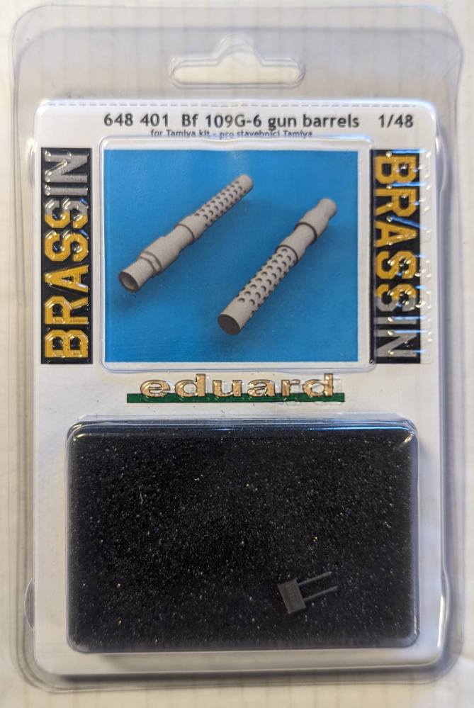 EDUARD 648401 BF 109G-6 GUN BARRELS Aircraft Model Kits