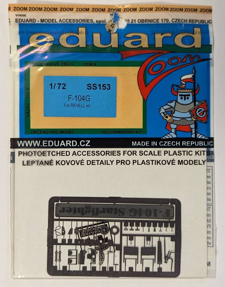 EDUARD SS153 F-104G FOR REVELL KIT Aircraft Model Kits