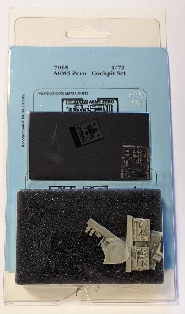 AIRES HOBBY MODELS 7065 A6M5 ZERO COCKPIT SET Aircraft Model Kits