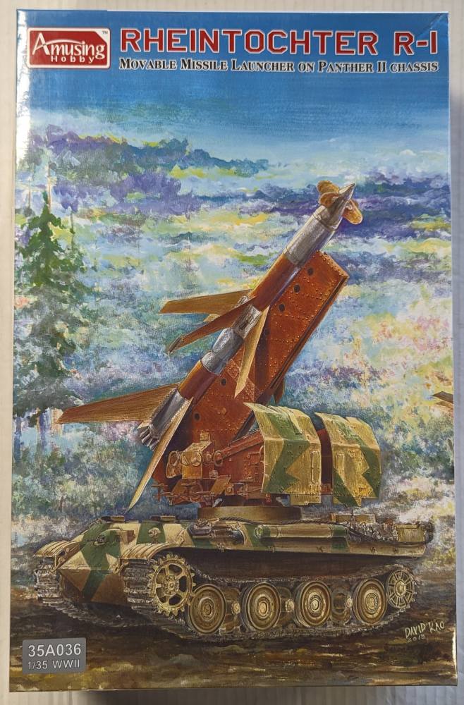 AMUSING HOBBY 35A036 RHEINTOCHTER R-1 Military Model Kits