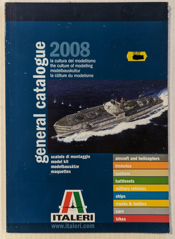 ITALERI 2008 GENERAL CATALOGUE Model Kit Catalogues