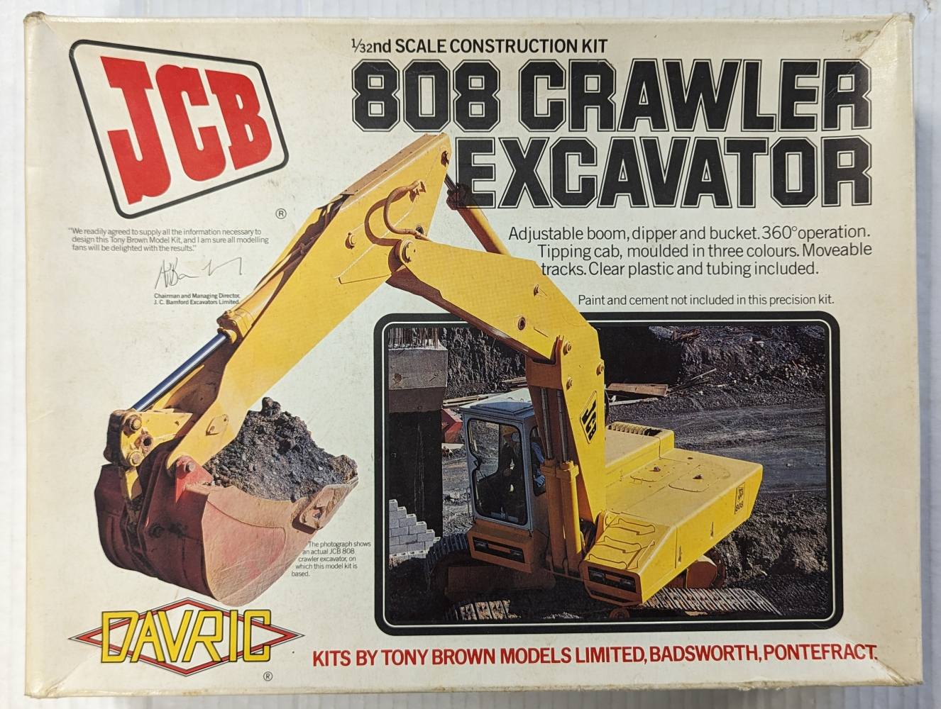 DAVRIC 301 808 CRAWLER EXCAVATOR Miscellaneous
