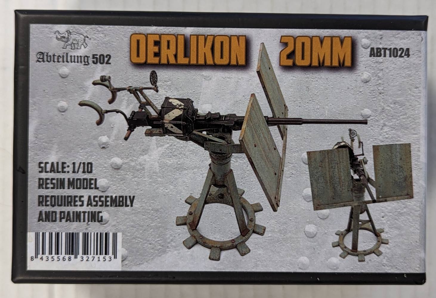 ABTEILUNG 1024 OERLIKON 20MM Military Model Kits