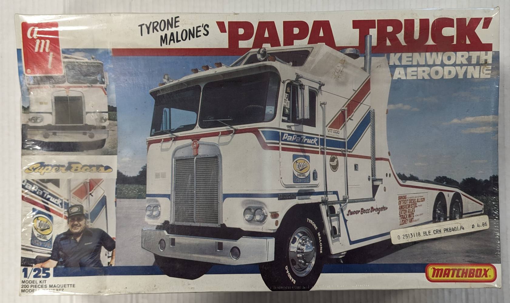 AMT 5004 PAPA TRUCK KENWORTH AERODYNE Cars, Motorbikes & Trucks Model kits