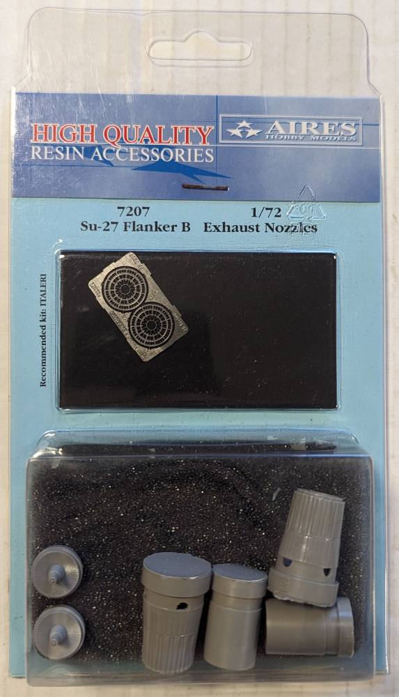 AIRES HOBBY MODELS 7207 SU-27 FLANKER B EXHAUST NOZZLES Conversion Sets
