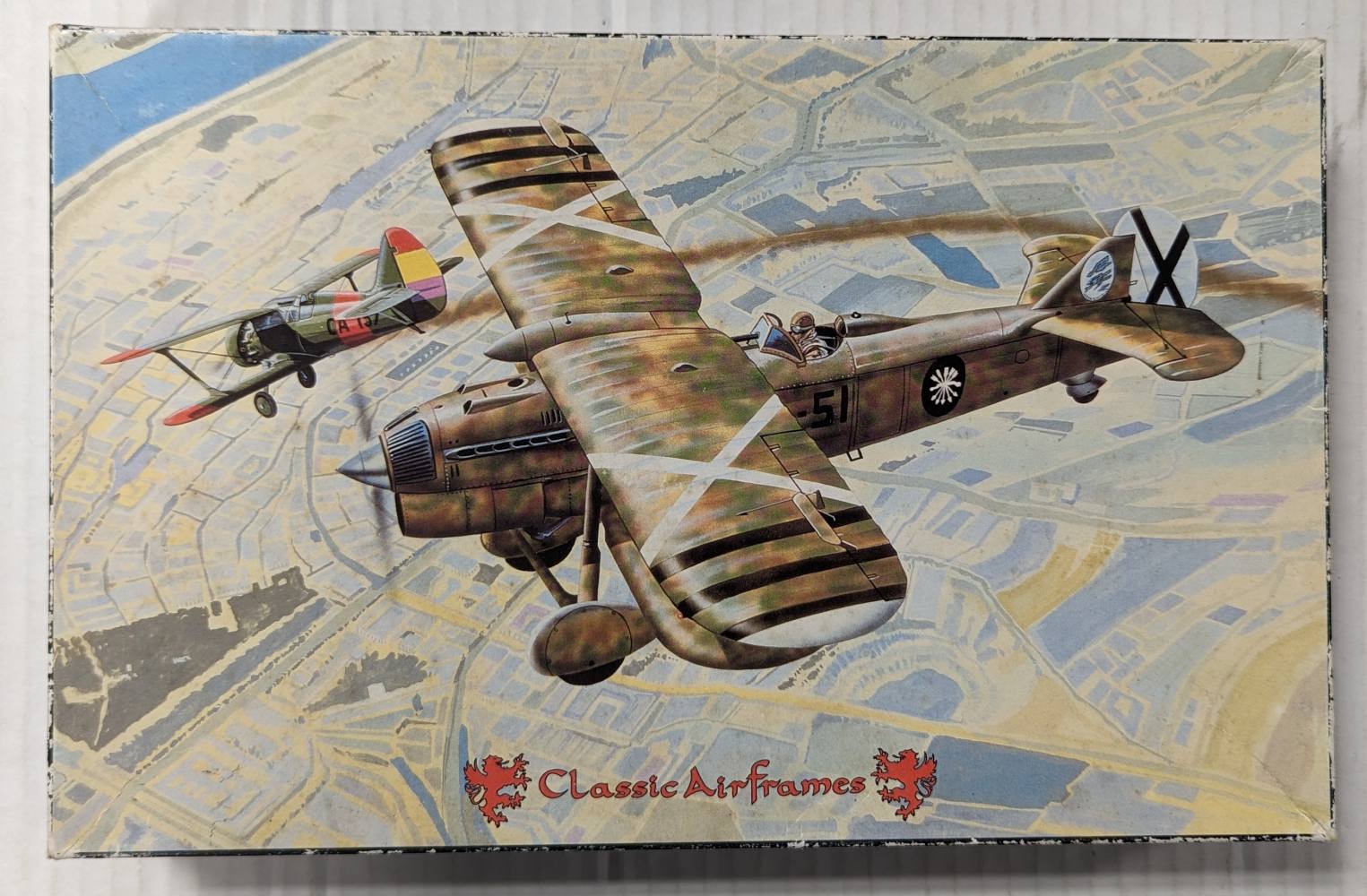 CLASSIC AIRFRAMES Aircraft Model Kits 414 FIAT C.R.32