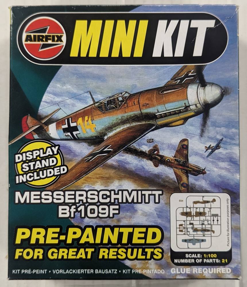 AIRFIX AT0001 MESSERSCHMITT BF109F WERNER MOLDERS Aircraft Model Kits