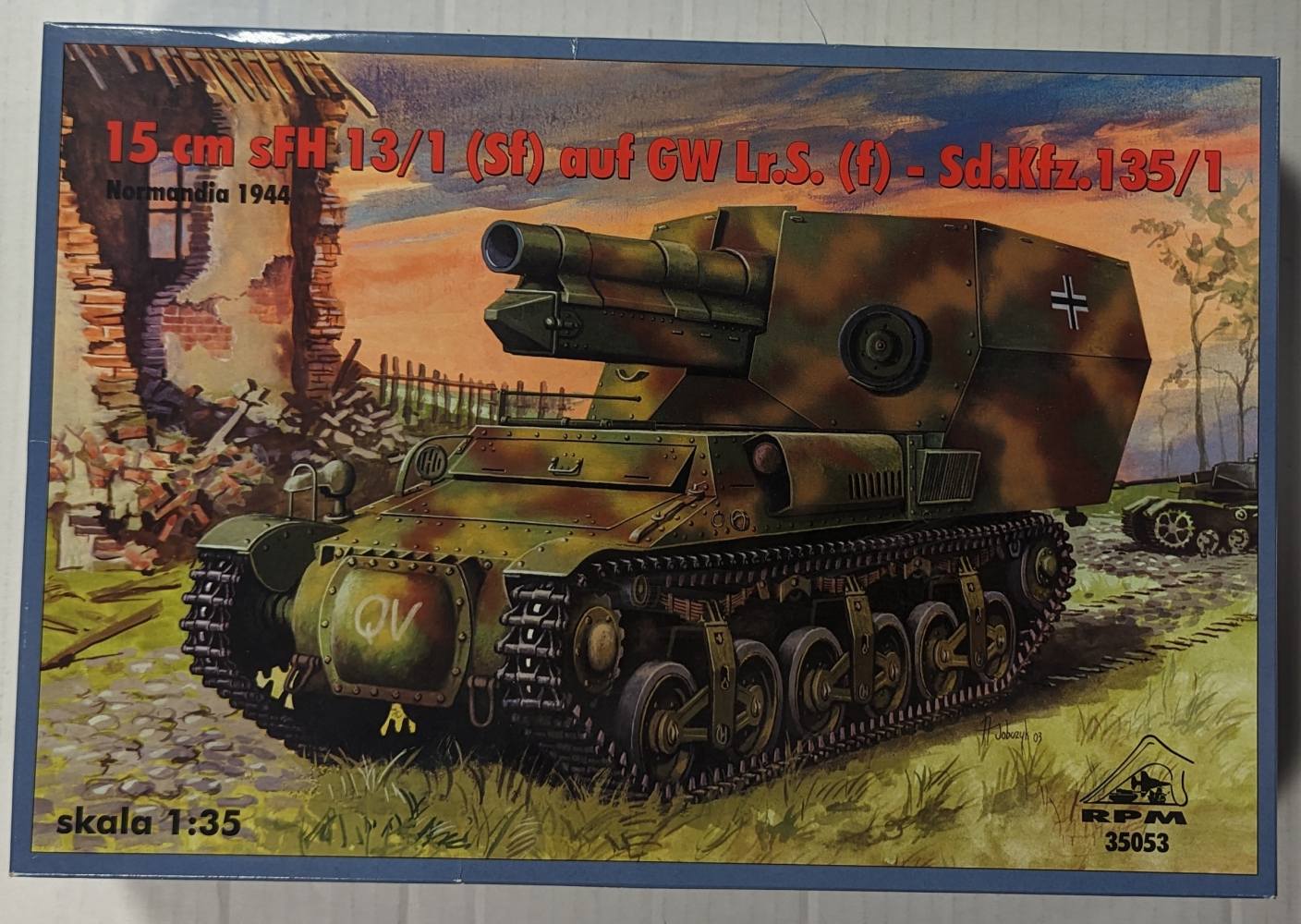 RPM 35053 SD.KFZ.135/1 Military Model Kits