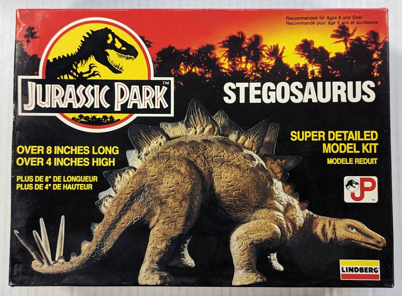LINDBERG  70274 JURASSIC PARK STEGOSAURUS  Film & TV models