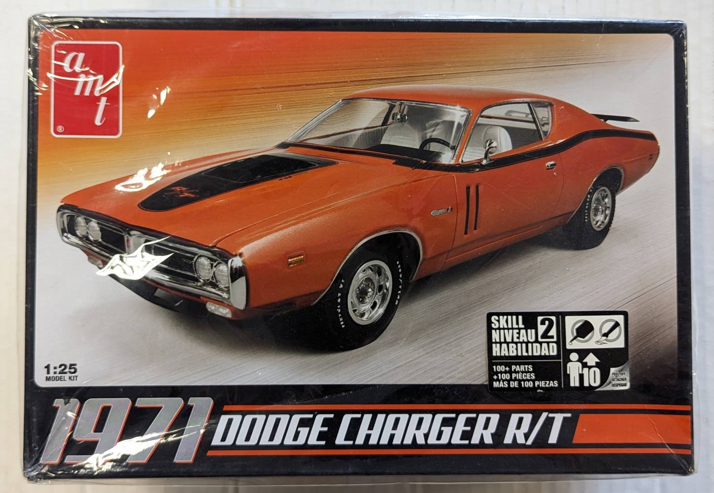 AMT 678 1971 DODGE CHARGER R/T Cars, Motorbikes & Trucks Model kits