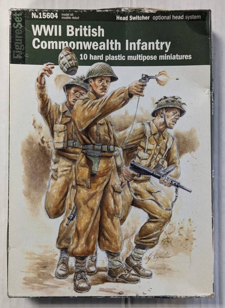 ITALERI 15604 WWII BRITISH COMMONWEALTH INFANTRY Model Figures