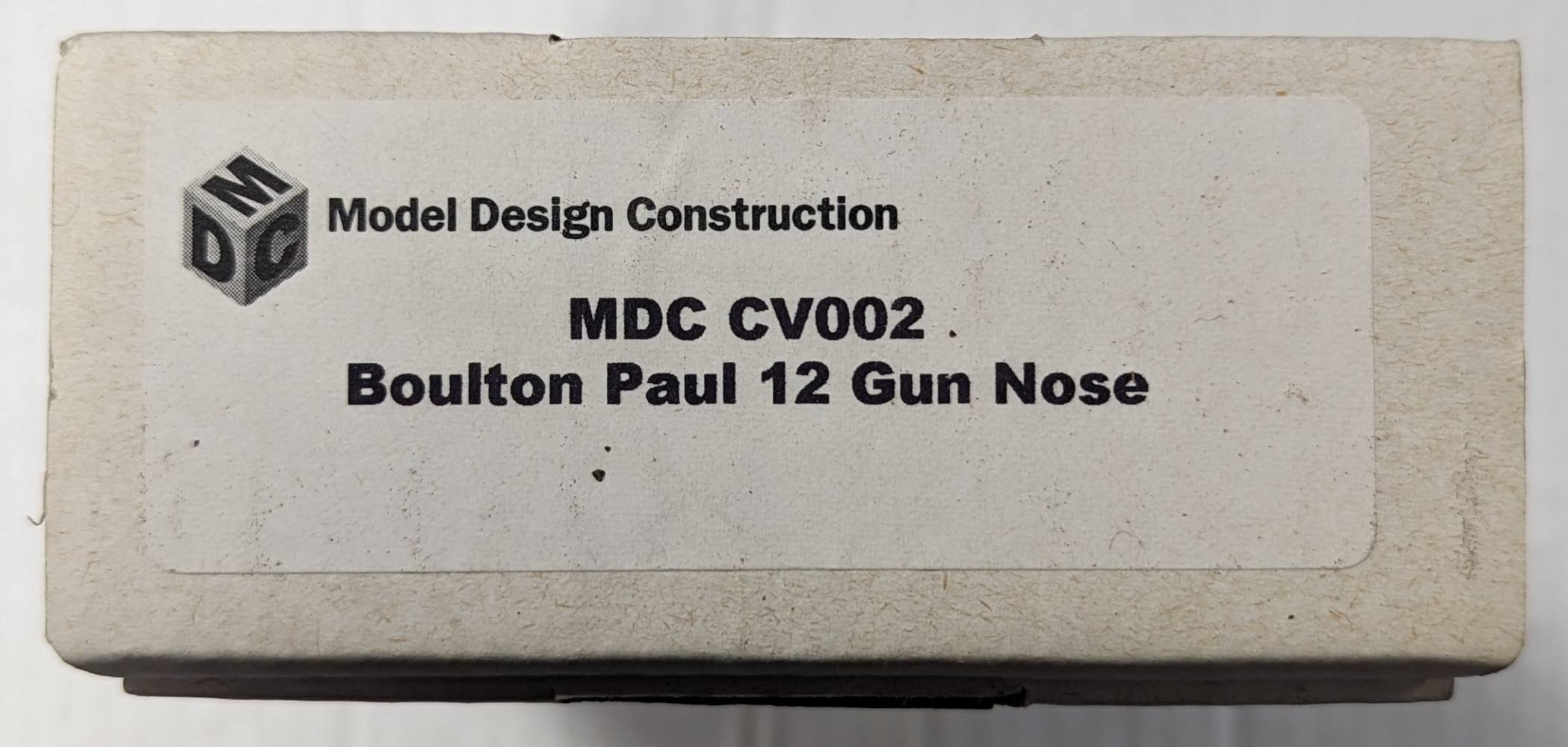 MODEL DESIGN CONSTRUCTION CV002 BOULTON PAUL 12 GUN NOSE Aircraft Model Kits