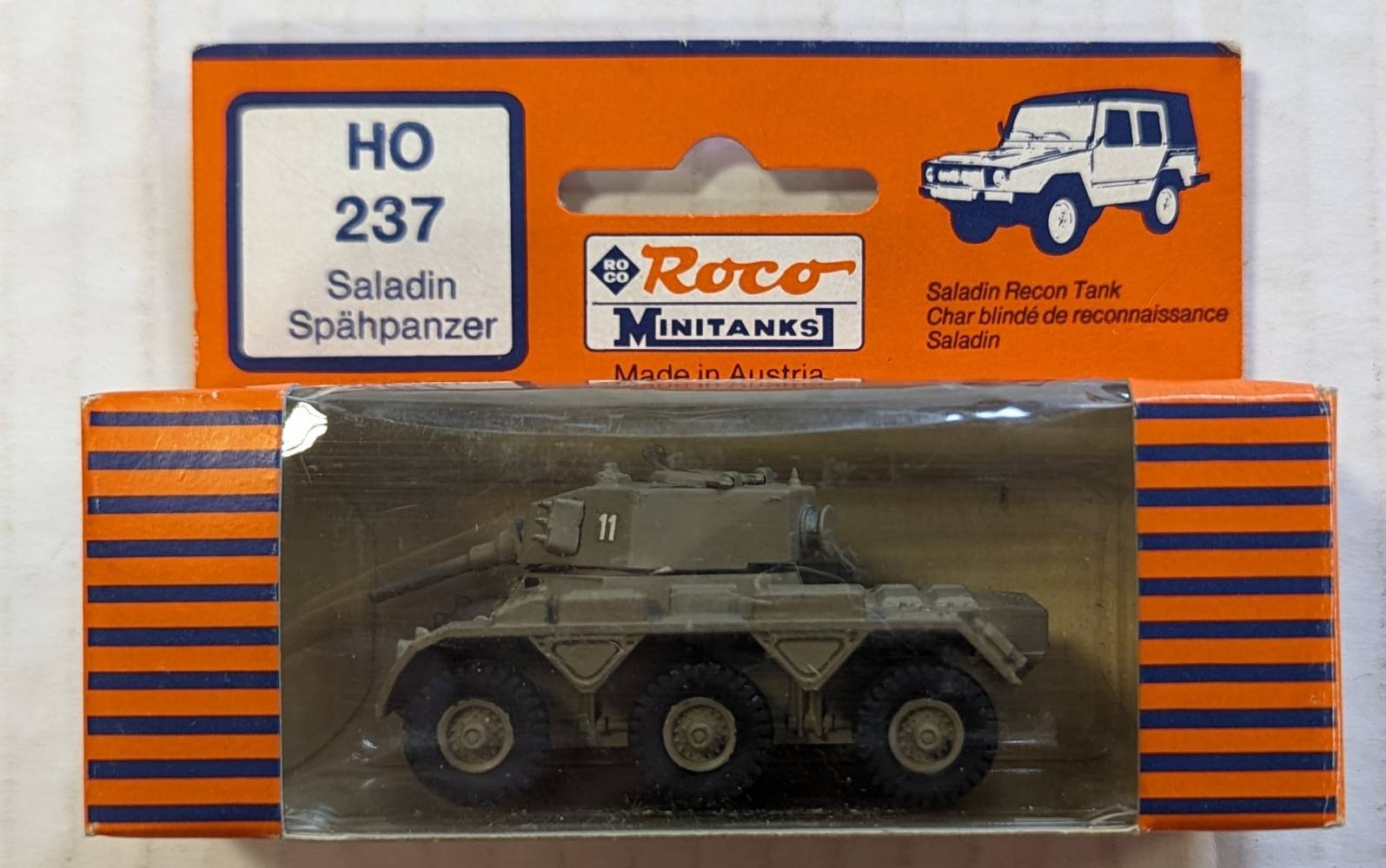 ROCO HO237 SALADIN Military Model Kits