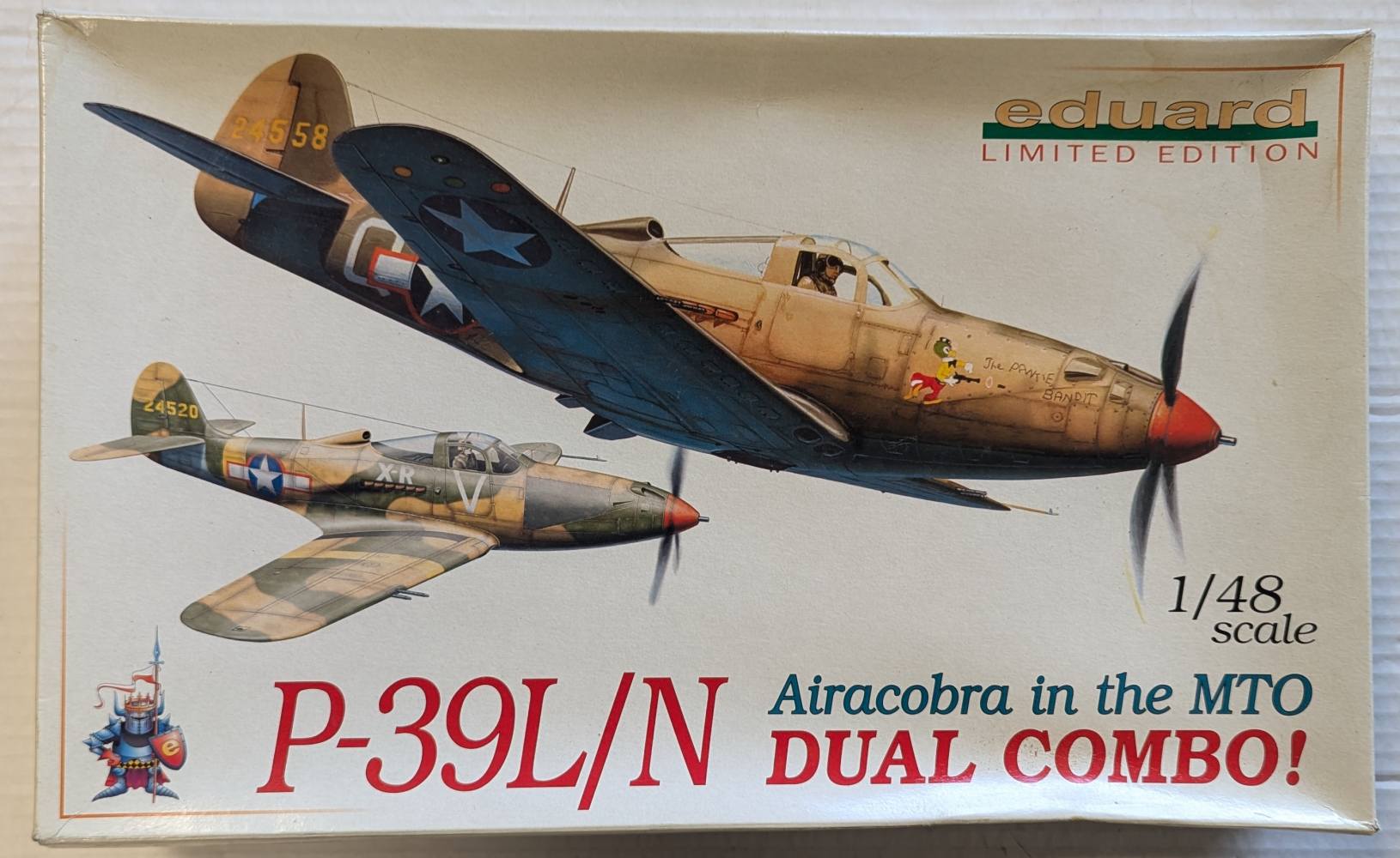 EDUARD 1128 P-39L/N AIRACOBRA IN THE MTO Aircraft Model Kits