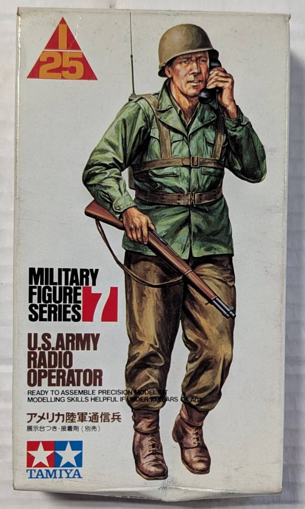 TAMIYA Military Model Kits PF0007 US ARMY RADIO OPERATOR