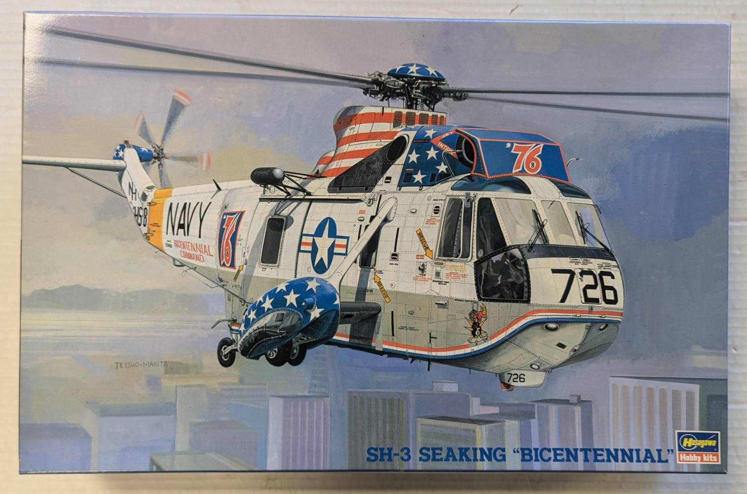HASEGAWA SP111 SH-3 SEAKING BICENTENNIAL Aircraft Model Kits
