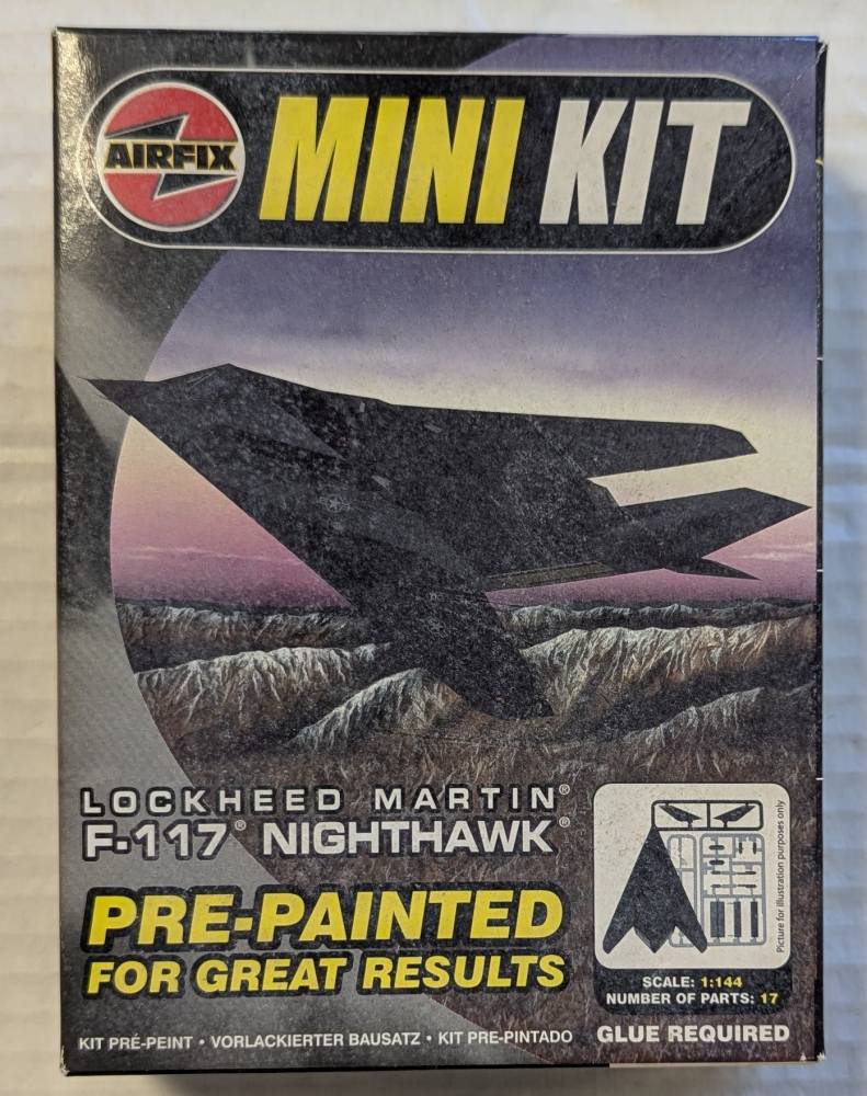 AIRFIX T0005 LOCKHEED MARTIN F-117 NIGHTHAWK 53RD WING GROUP Aircraft Model Kits