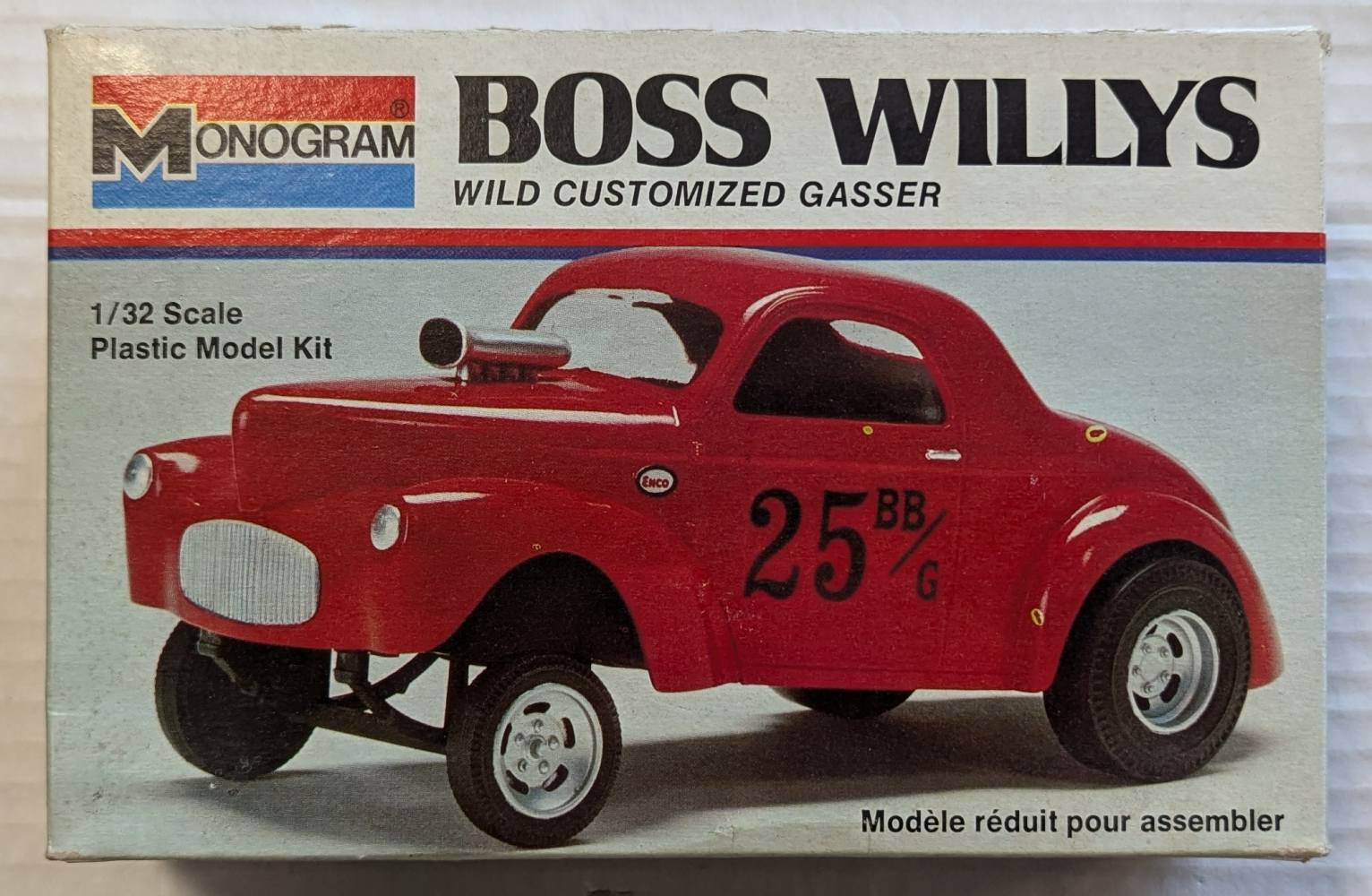 MONOGRAM 6702 BOSS WILLYS Cars, Motorbikes & Trucks Model kits