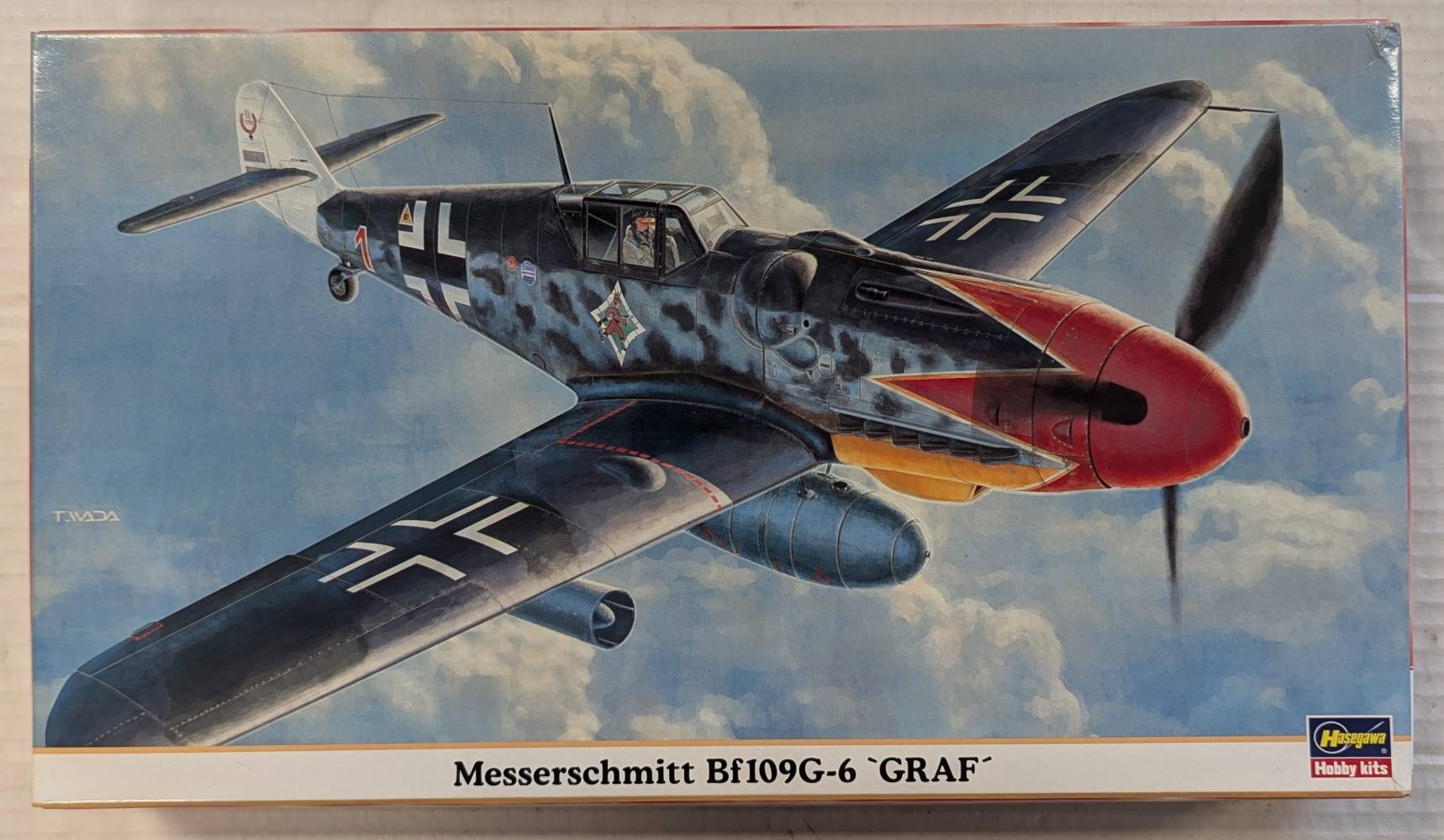 HASEGAWA 09324 MESSERSCHMITT BF109G-6 GRAF Aircraft Model Kits