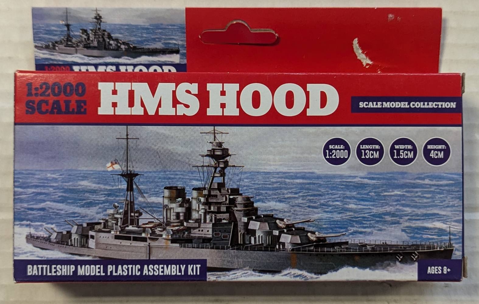 THE WORKS HMS HOOD Model Ships Kits