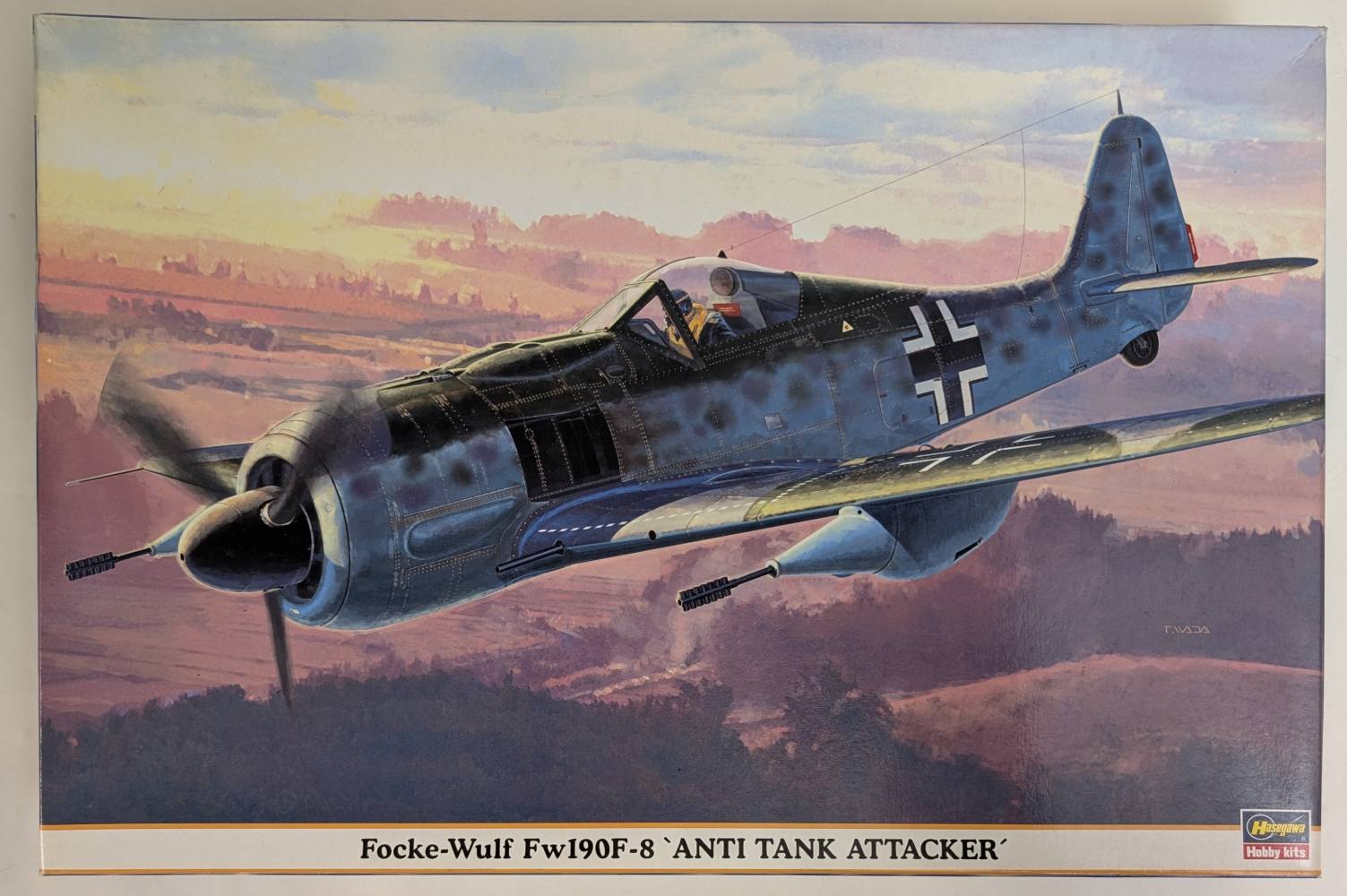 HASEGAWA 08130 FOCKE WULF FW190F-8 ANTI TANK ATTACKER Aircraft Model Kits